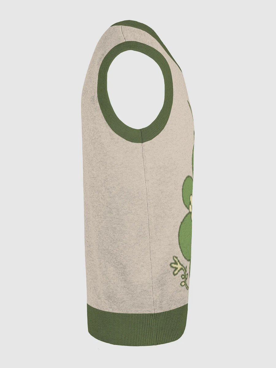wild forest puff knitted vest product image (5)