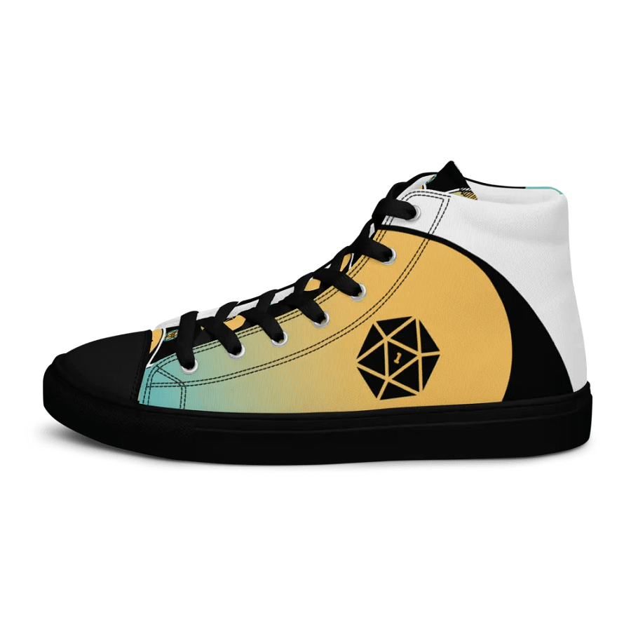 d20 Yin Yang Gradient Hi-Tops product image (8)