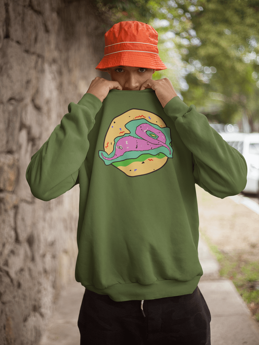 Vaporworm classic sweatshirt product image (1)