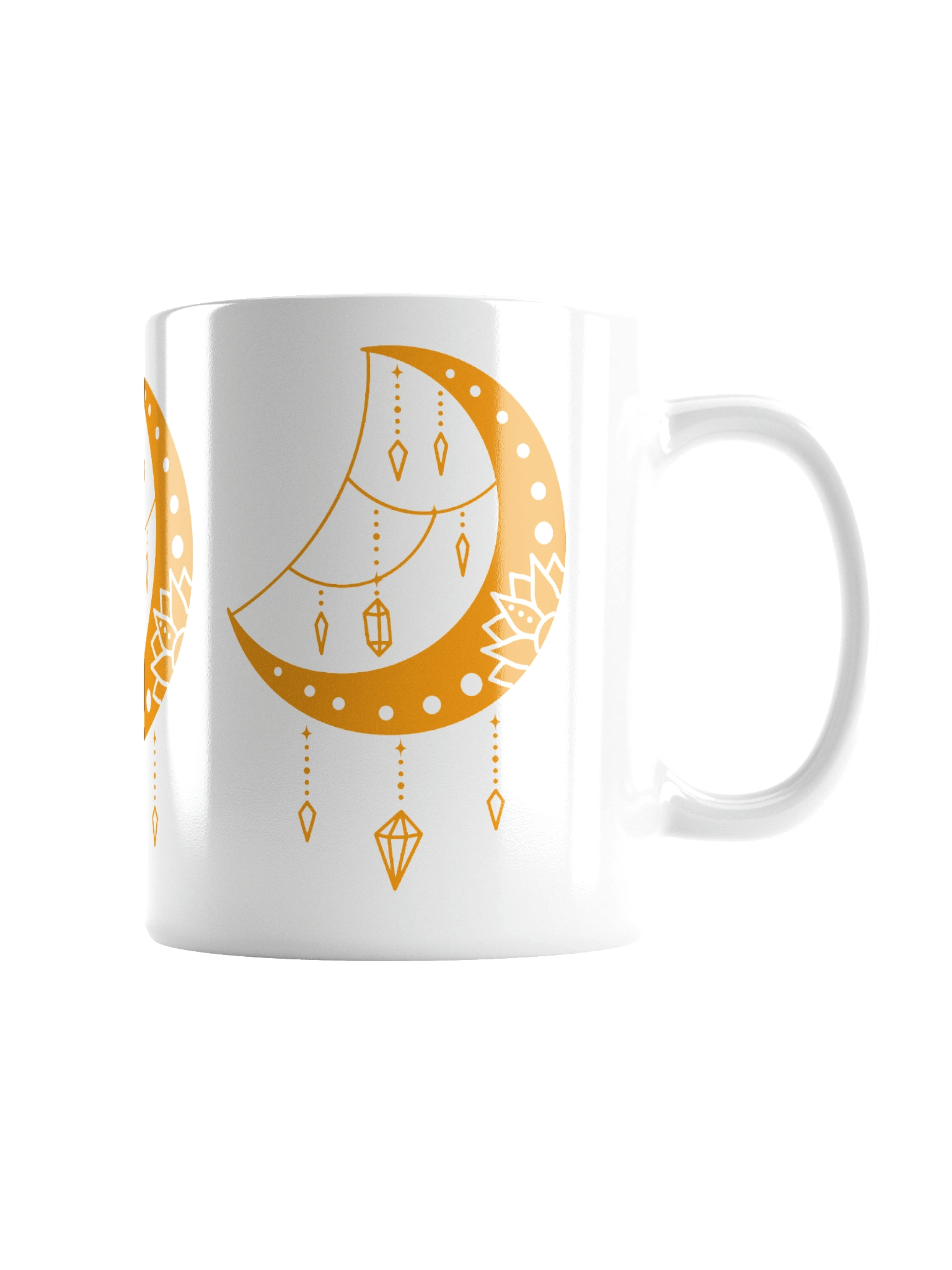 Celestial Moon & Crystals Mug – Sip in Cosmic Style product image (4)