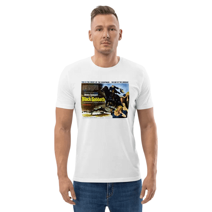 THE HORROR MOVIE Black Sabbath a man without head shirt product image (2)