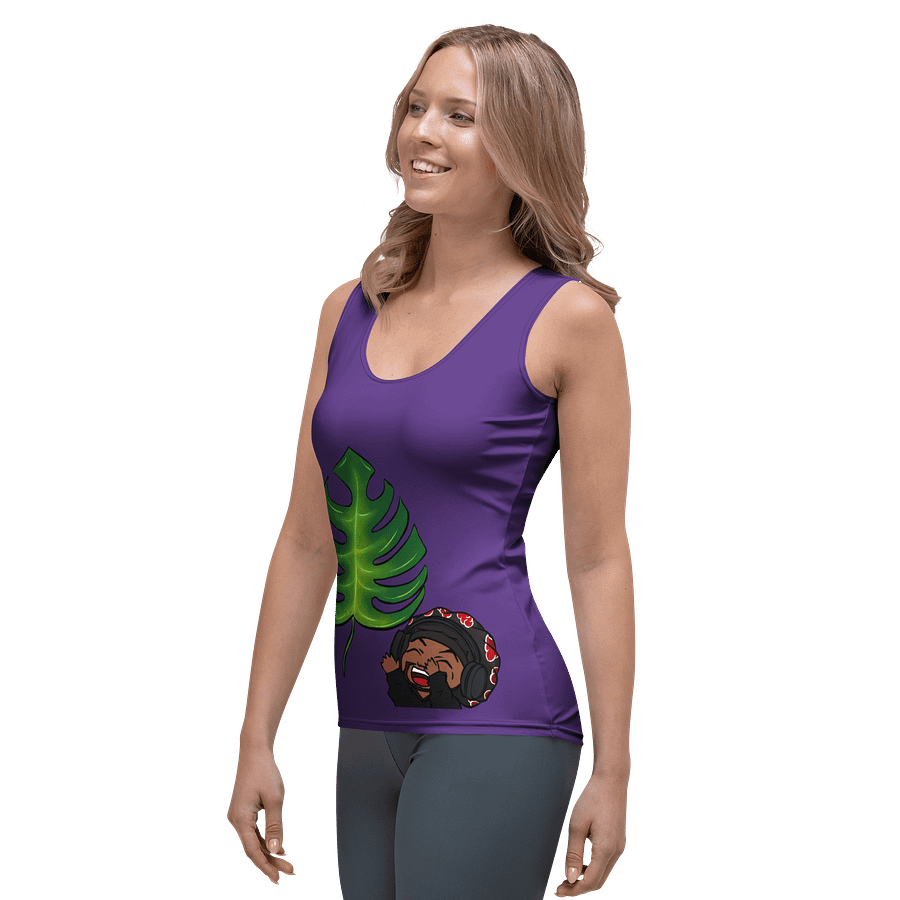 Purple Planted Ladies Tank product image (3)