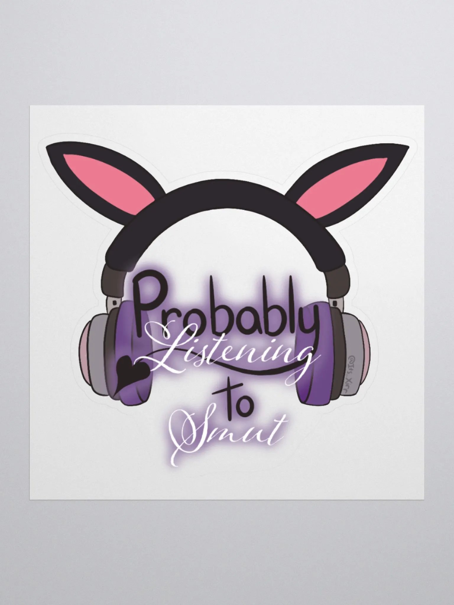 #Booktok - Probably Listening to Smut Sticker product image (2)