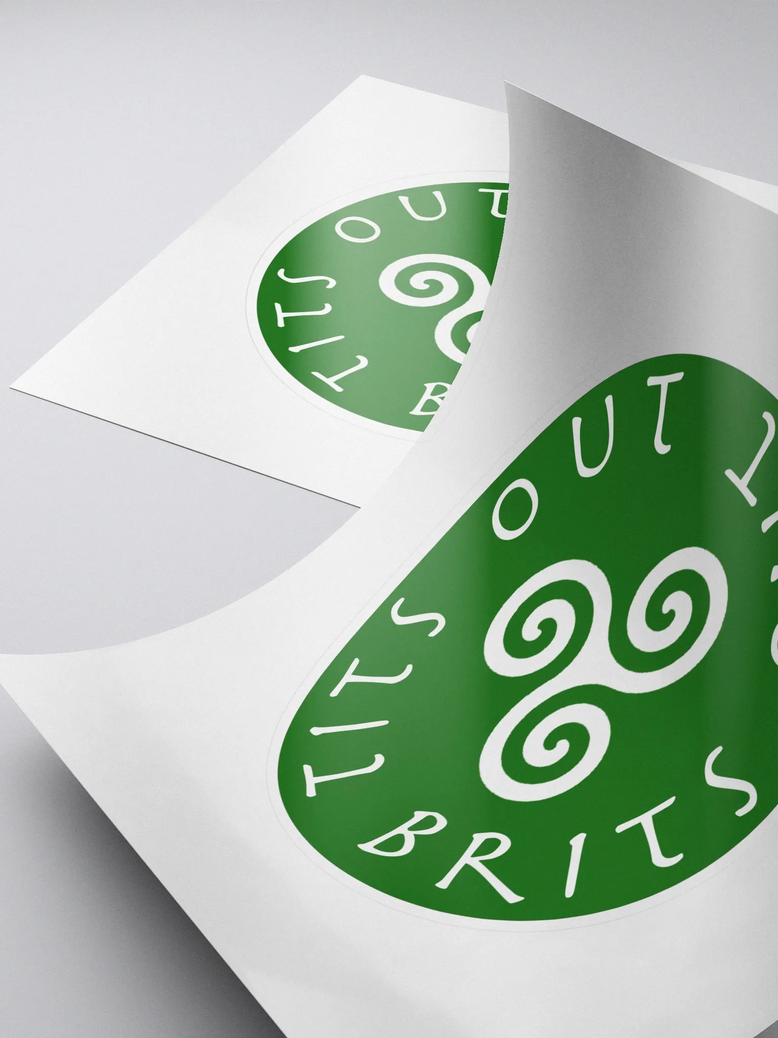 Tits Out Brits Out Sticker product image (4)