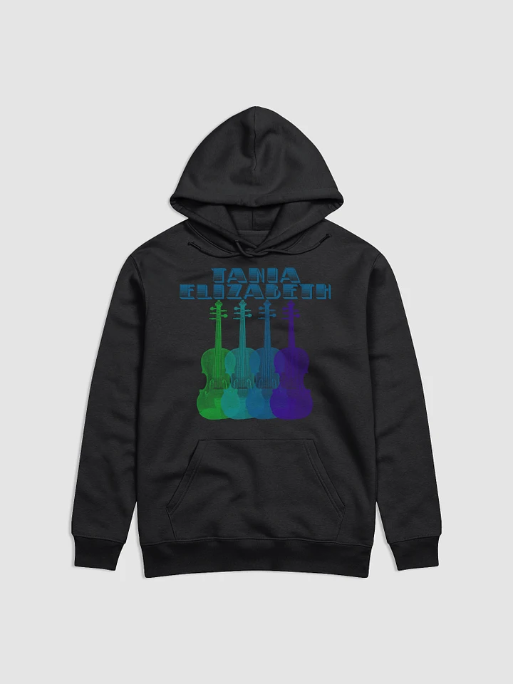 4 Fiddles Hoodie - Green/Blue product image (2)