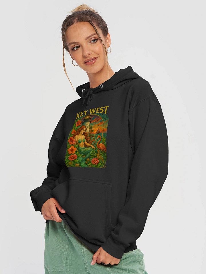 Key West Tropical Hoodie with Mermaid and Lighthouse product image (31)