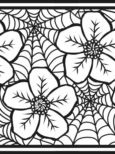 Floral Spiderweb Tumbler product image (5)