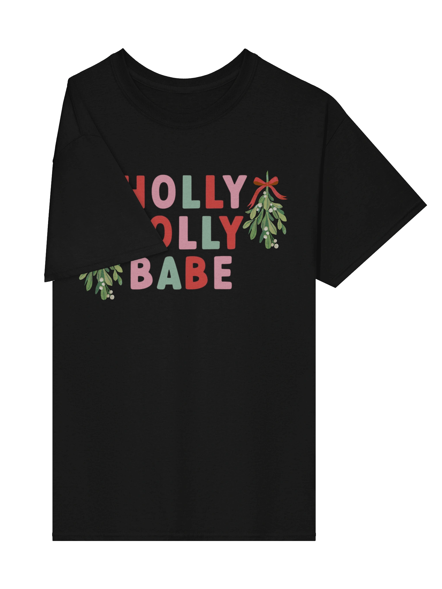 Holly Jolly Babe T-Shirt product image (13)