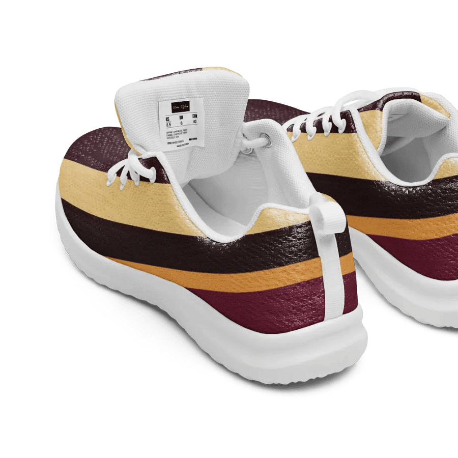 Maroon and Desert Stride Women's Sneakers product image (5)