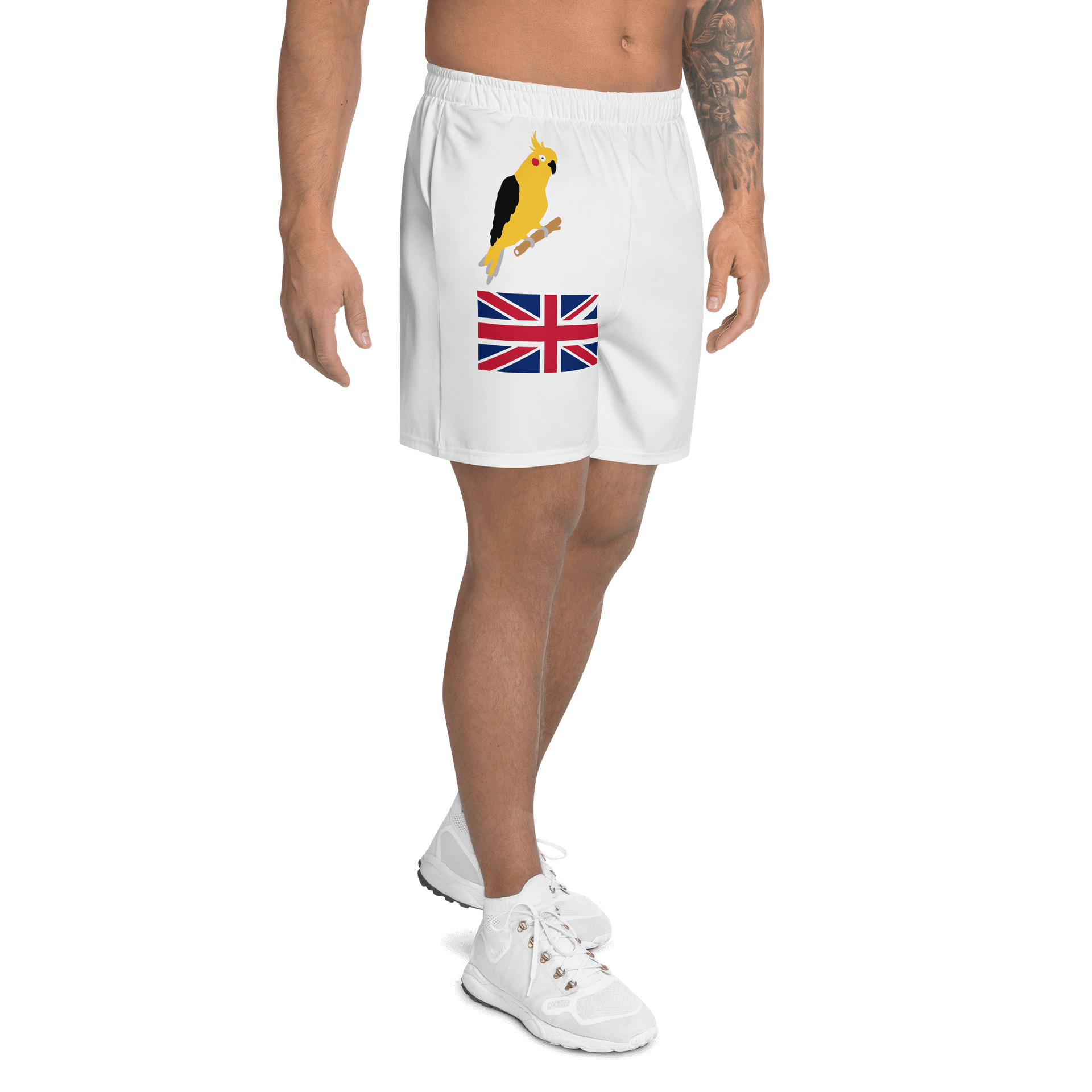 Union Jack Cockatiel Athletic Long Shorts product image (2)