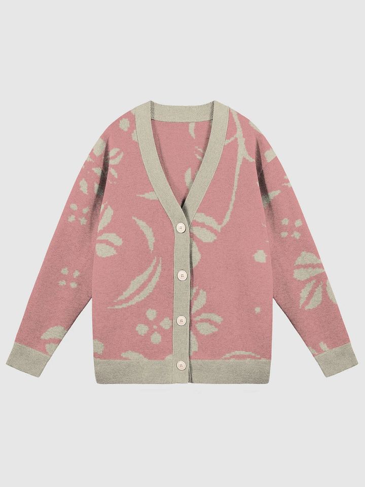 Floral Fusion Knitted Cardigan product image (5)