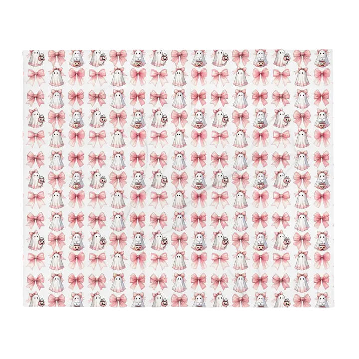 Ghosts And Bows Blanket product image (1)