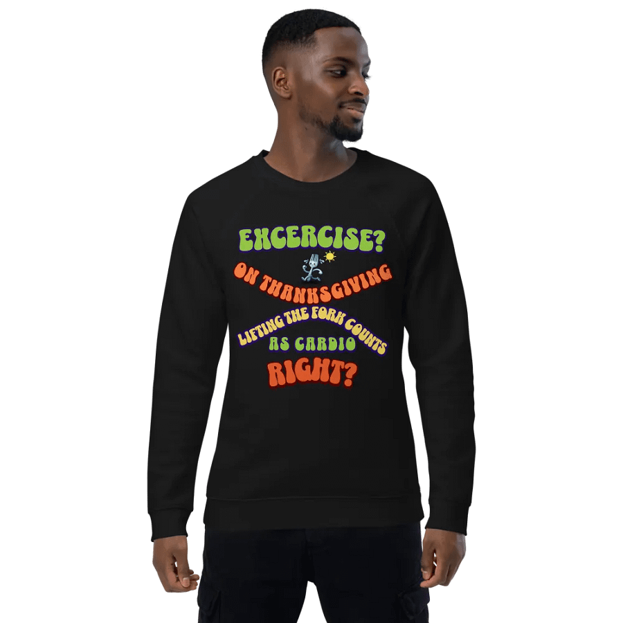 Fork Lift Thanksgiving Raglan Sweatshirt product image (1)