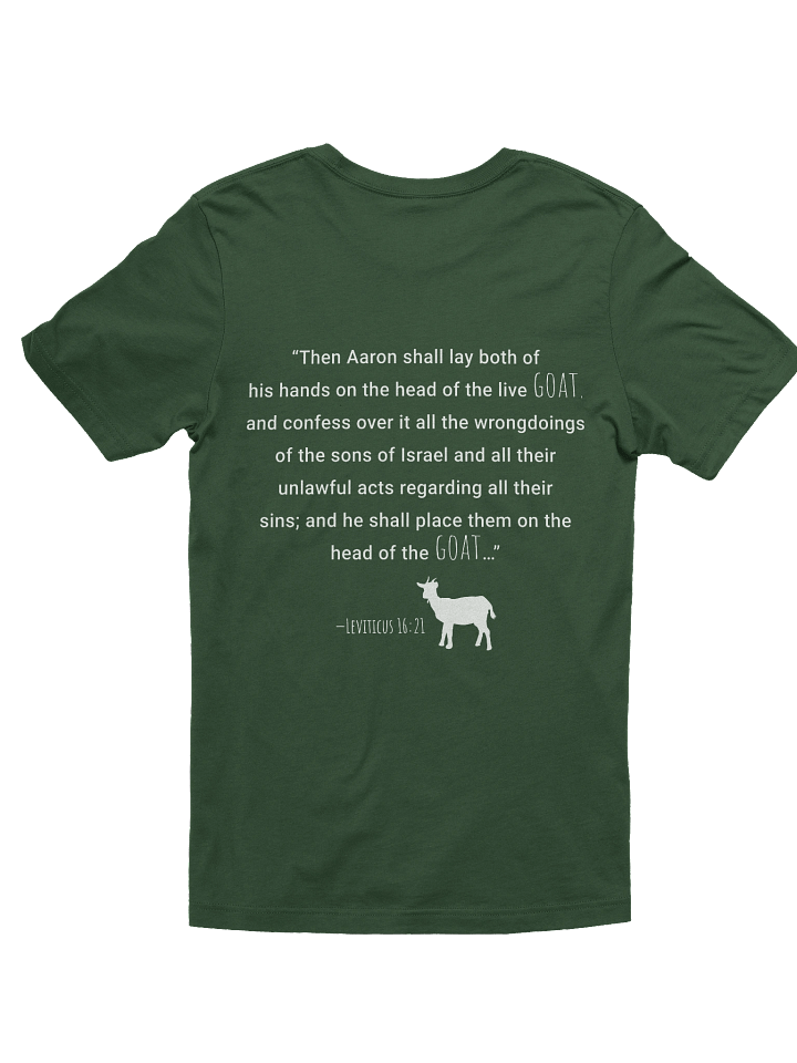 Jesus is the G.O.A.T. T-Shirt (Dark Colors) product image (2)