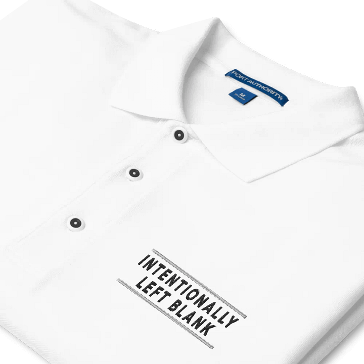 INTENTIONALLY LEFT BLANK - POLO SHIRT product image (1)