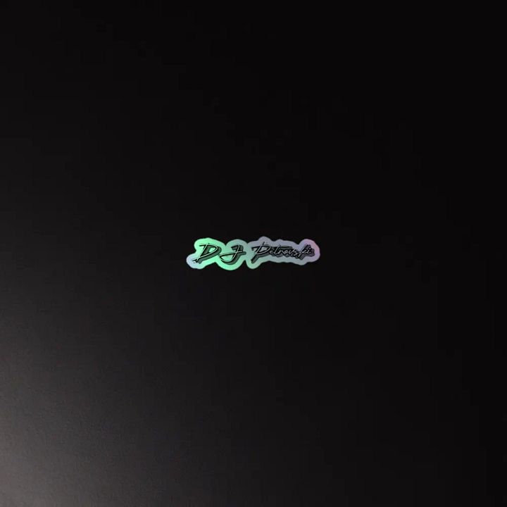DJ Petrovski Holographic Sticker product image (4)