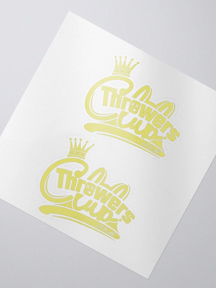 TClub Yellow Sticker product image (2)