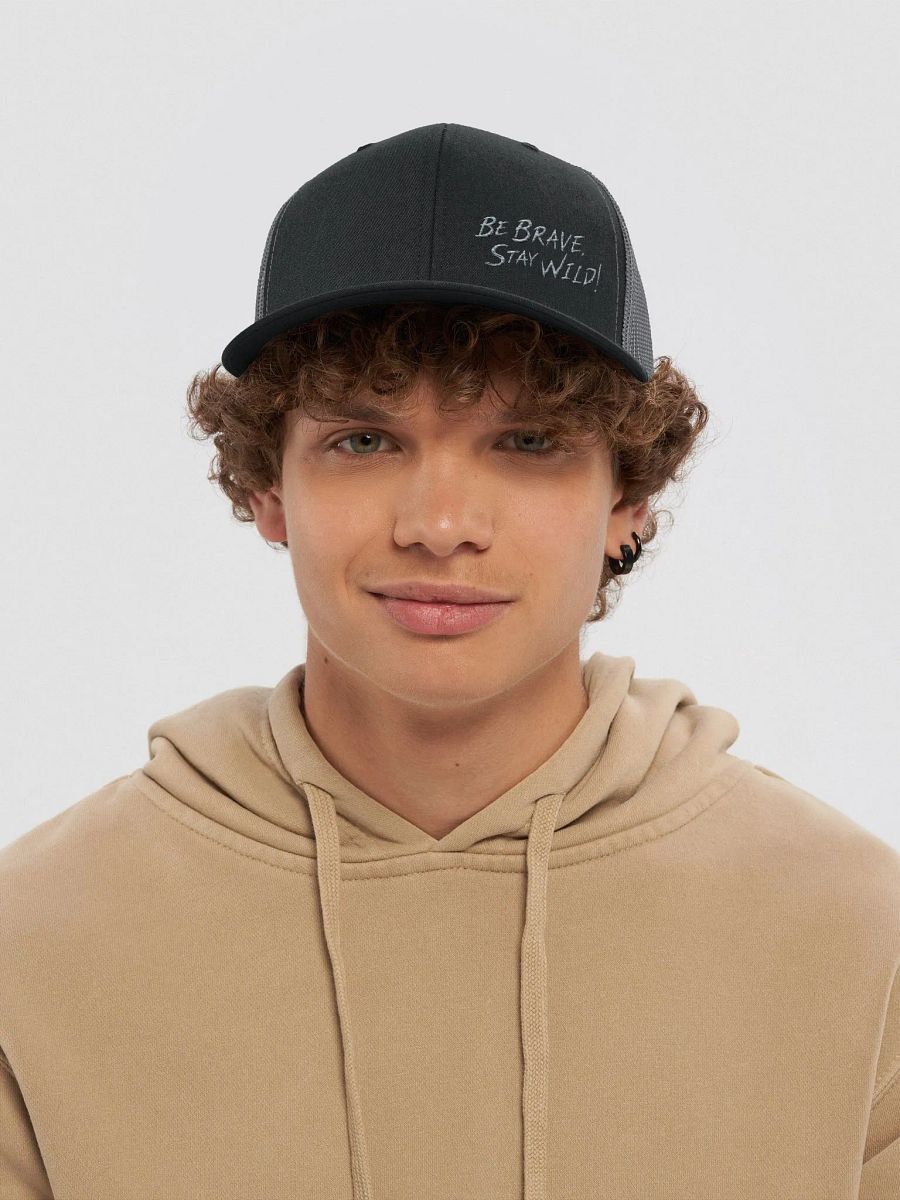 Be Brave, Stay Wild! Trucker Snapback Hat product image (32)