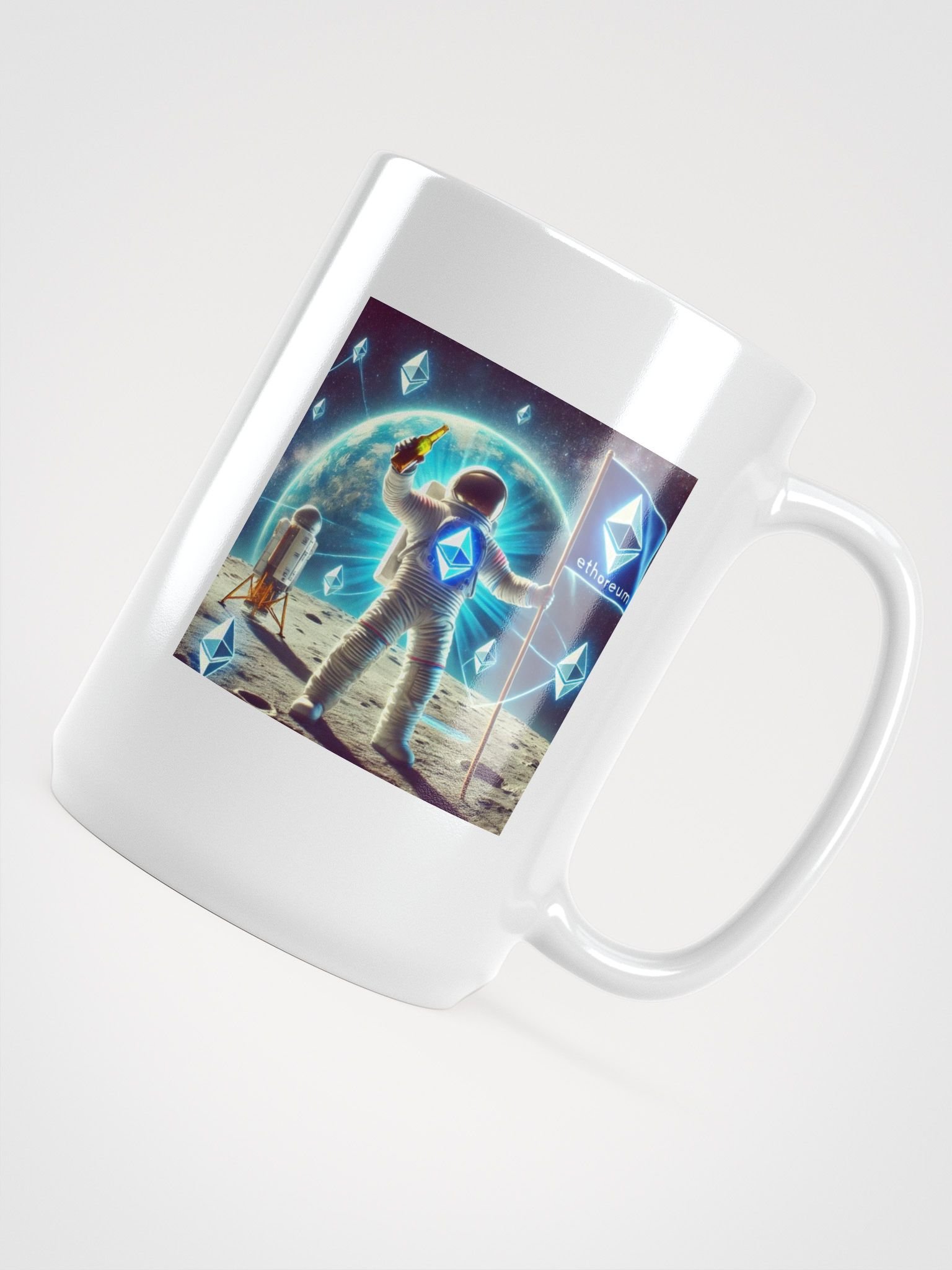 Ethereum To The Moon Mug product image (4)