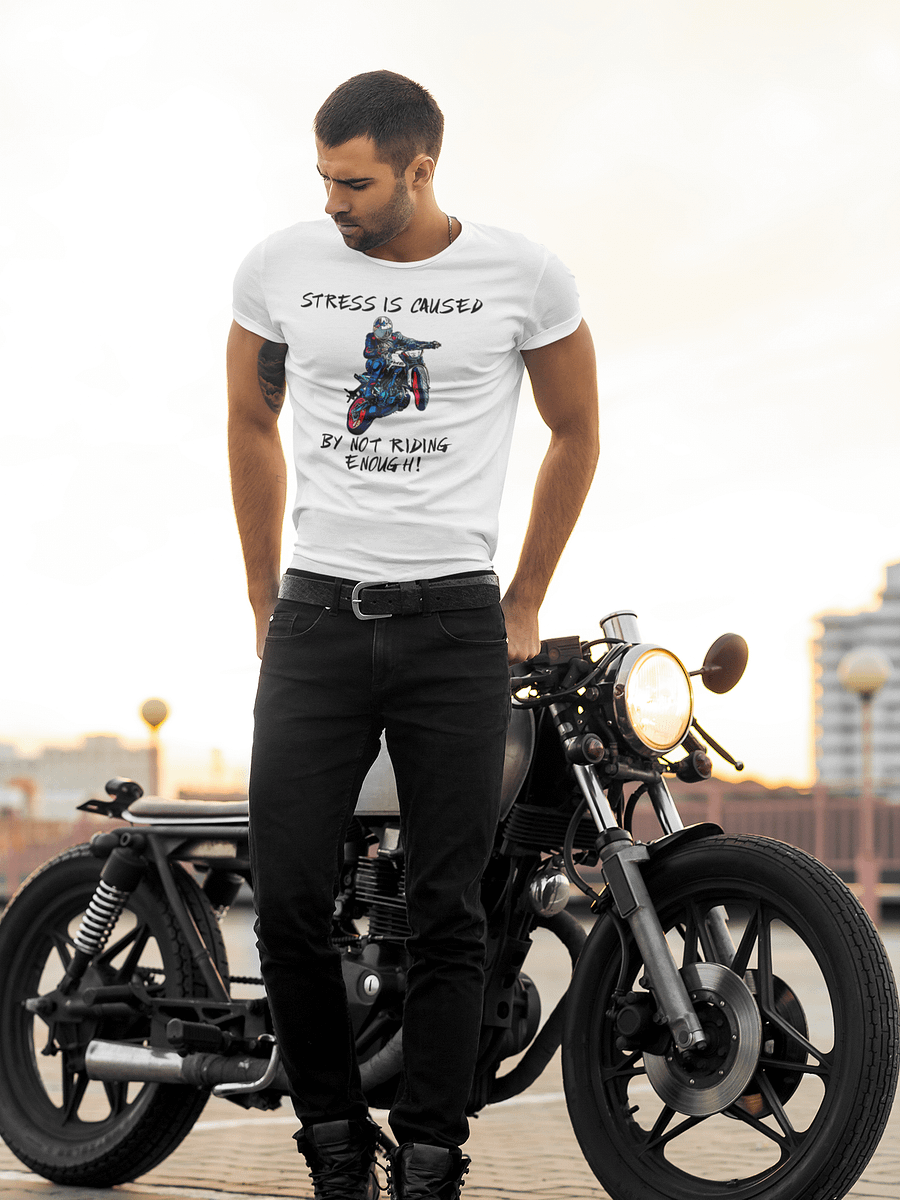 Stress Is Not Riding Enough T-Shirt product image (43)