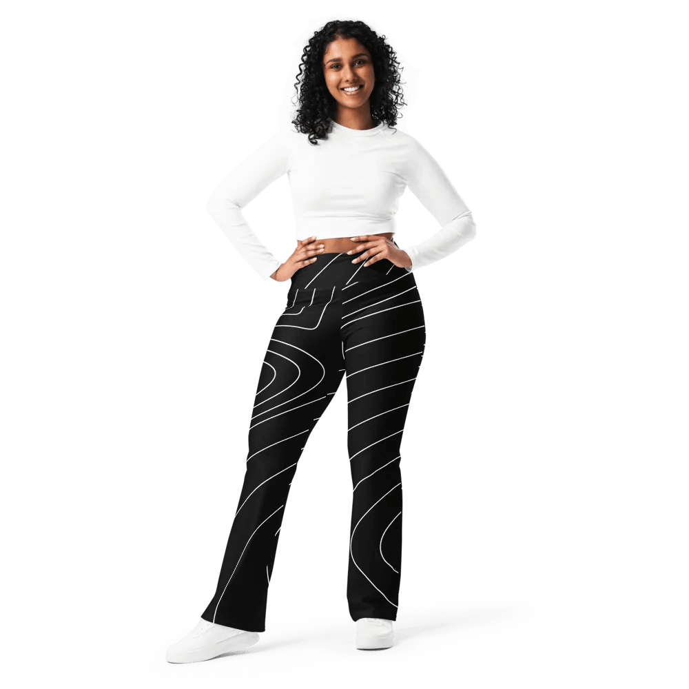 Topographic Wave All-Over Leggings product image (8)