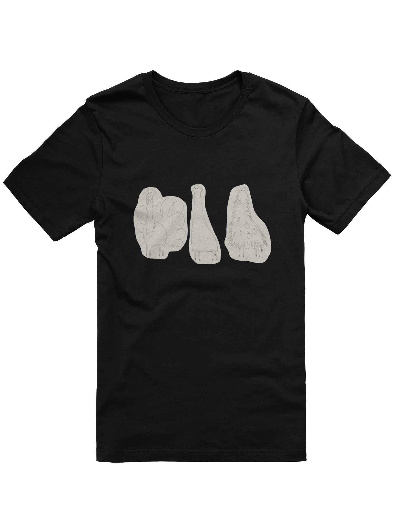 Holiday Giraffes TShirt product image (5)