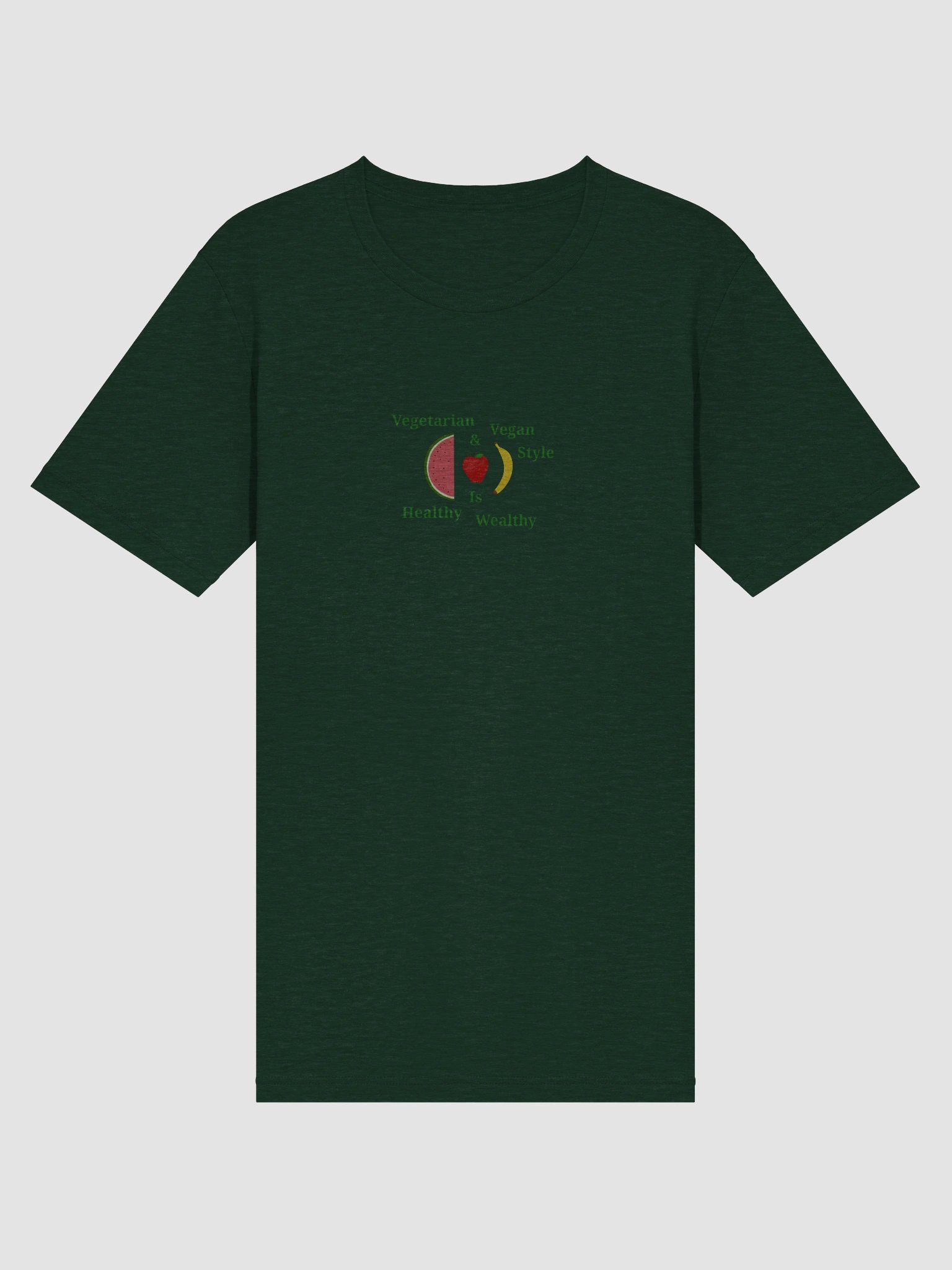 Healthy Wealthy Vegetarian Tee product image (3)