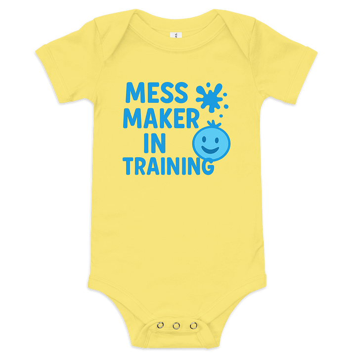Playful Mess Maker Baby Onesie product image (1)