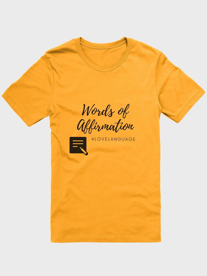 Words of affirmation Dark Unisex Super soft T-Shirt product image (5)