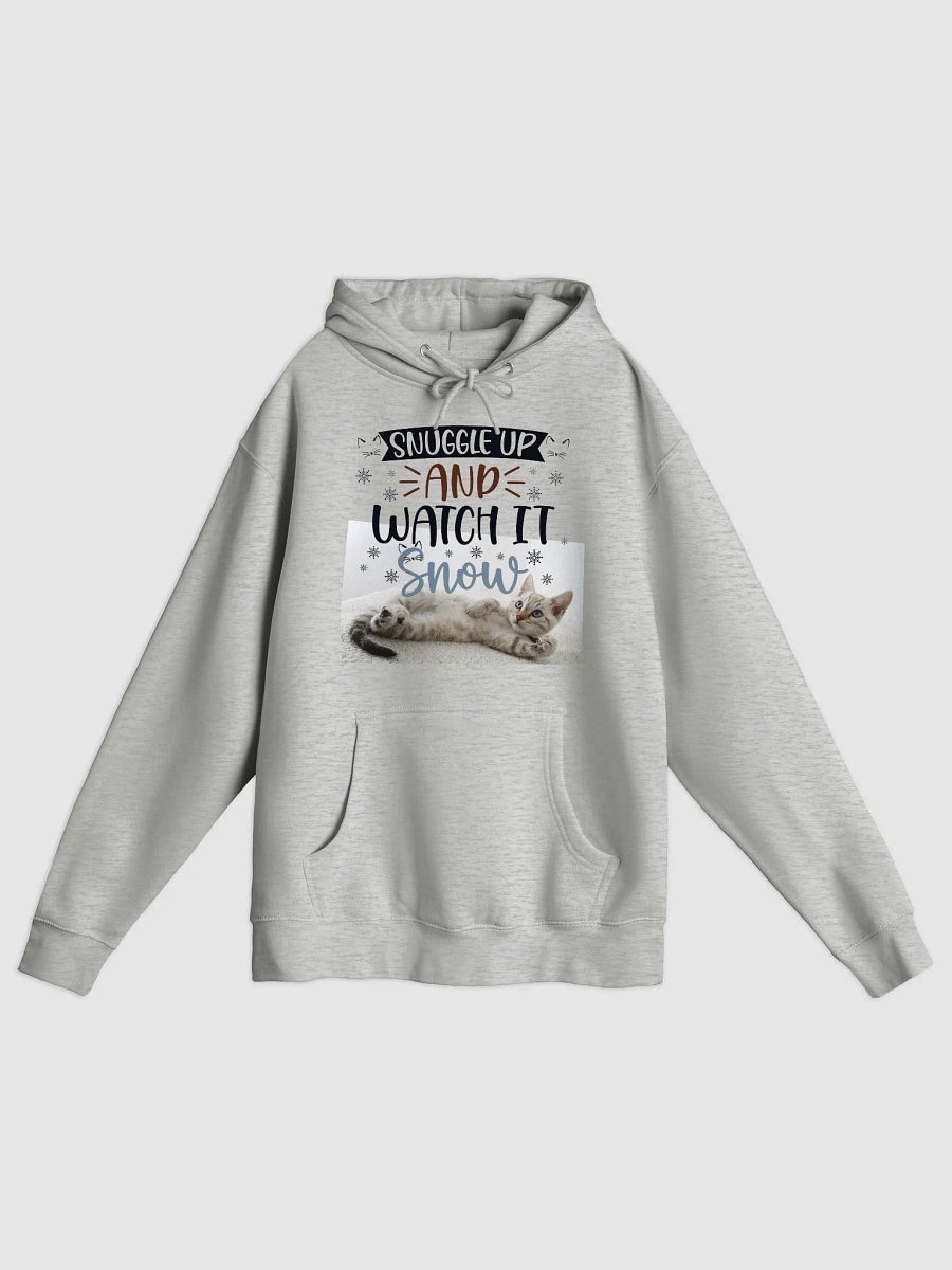 Snuggle Up and Watch It Snow Kitten Hoodie product image (2)