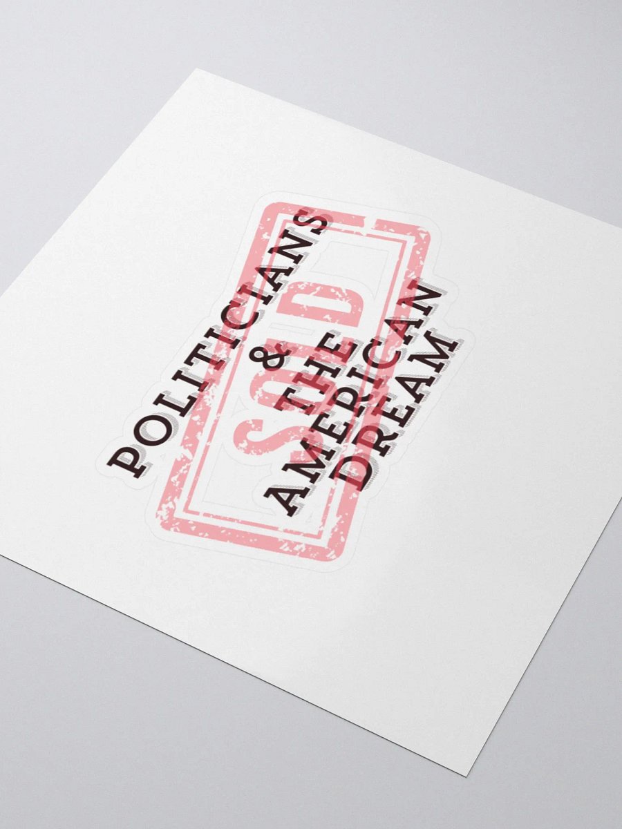 The American Lie - sticker product image (8)