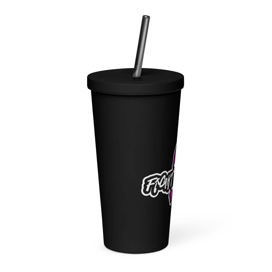 Breast Cancer Awareness Insulated Tumbler With Straw product image (4)