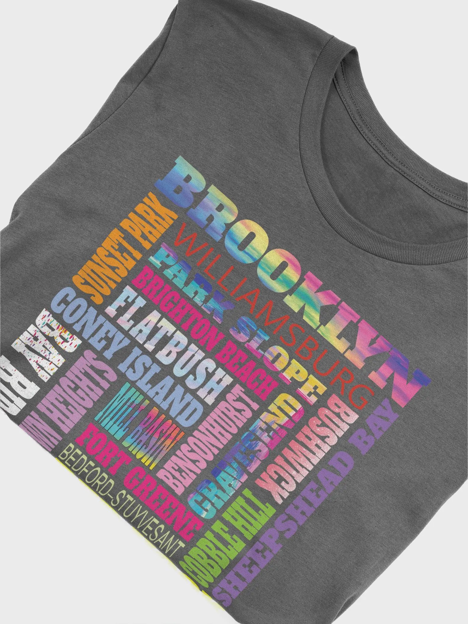 Brooklyn New York Neighborhoods Skyline Bklyn Pride Gifts T-Shirt product image (5)