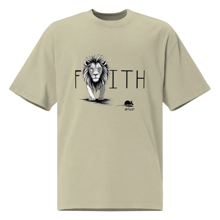 Faith Over Fear Green T-shirt product image (1)