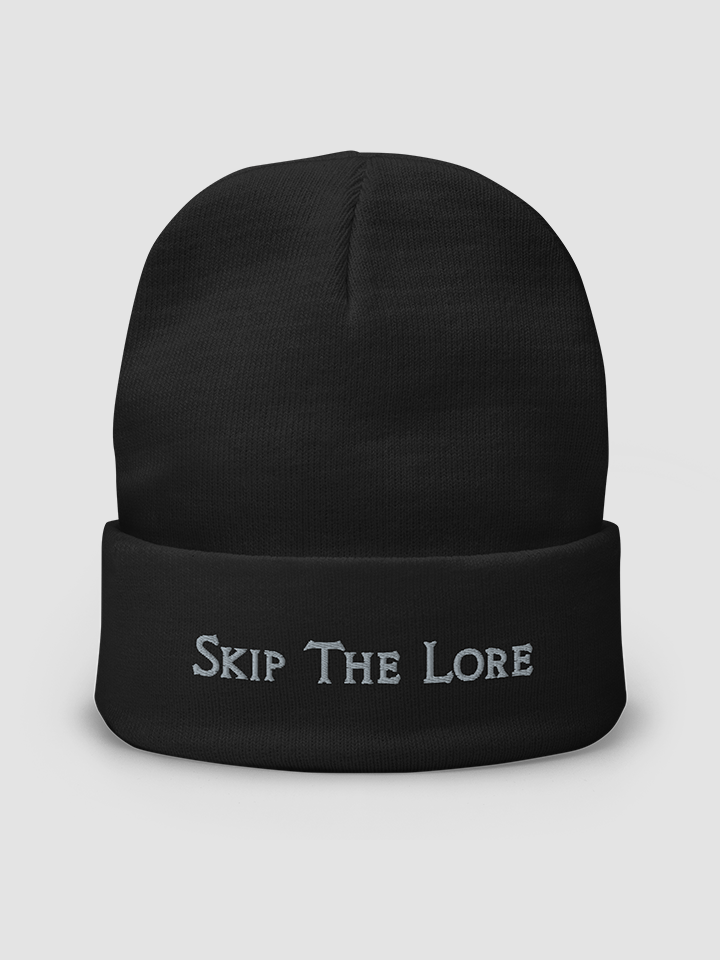 Skip the lore beanie product image (2)