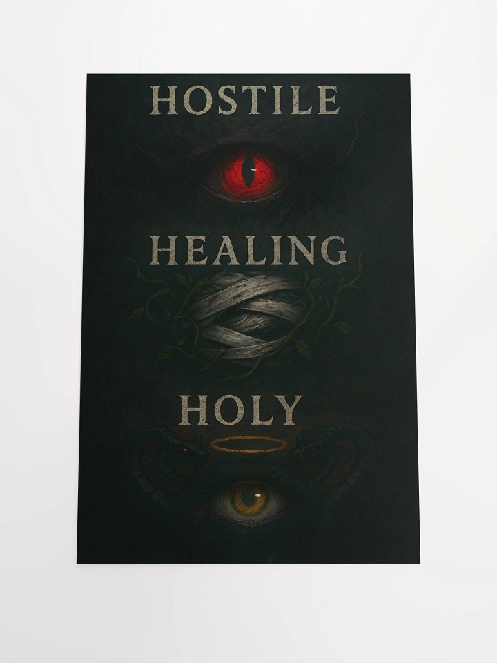 Hostile, Healing, Holy Poster product image (2)