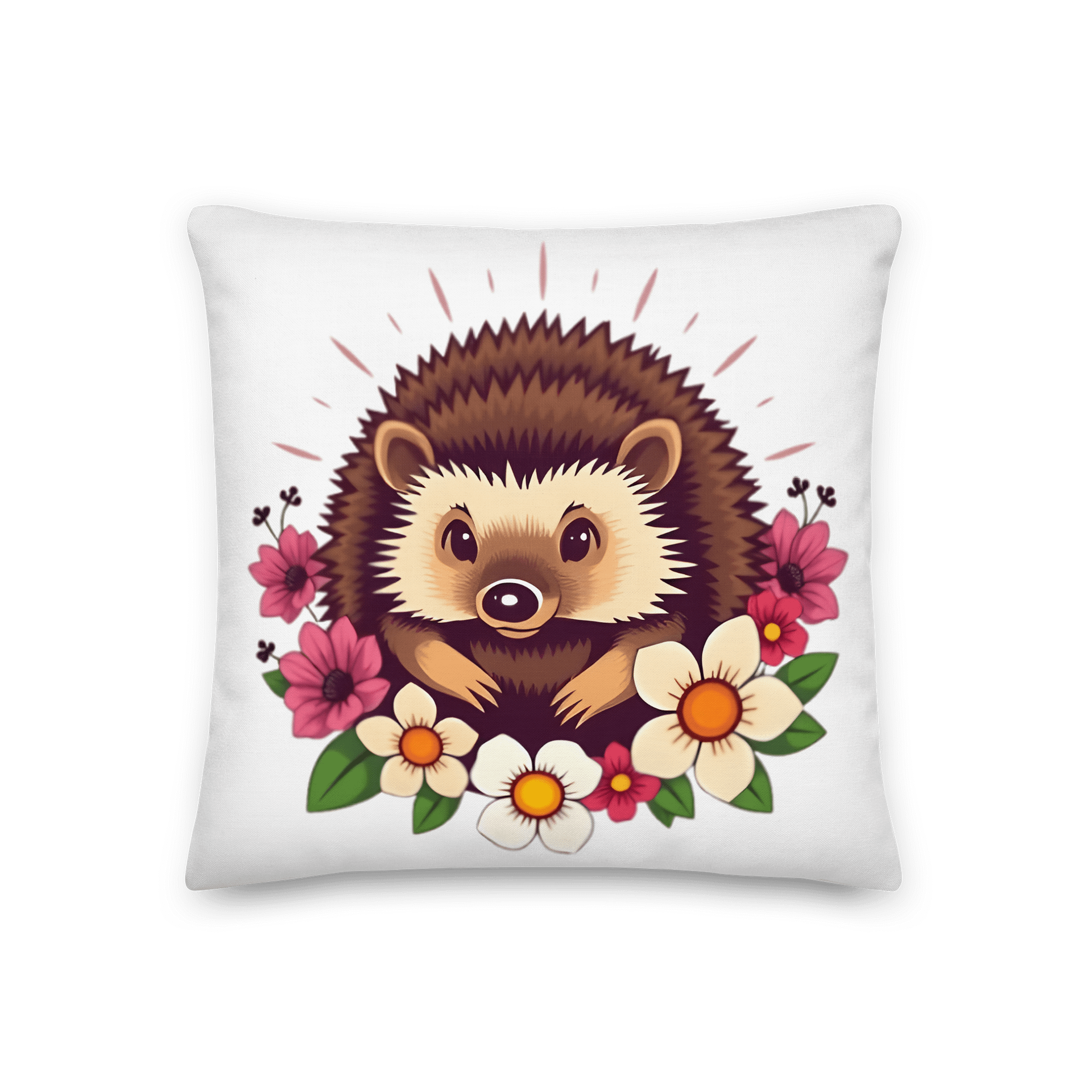 Floral Hedgehog Cushion product image (2)