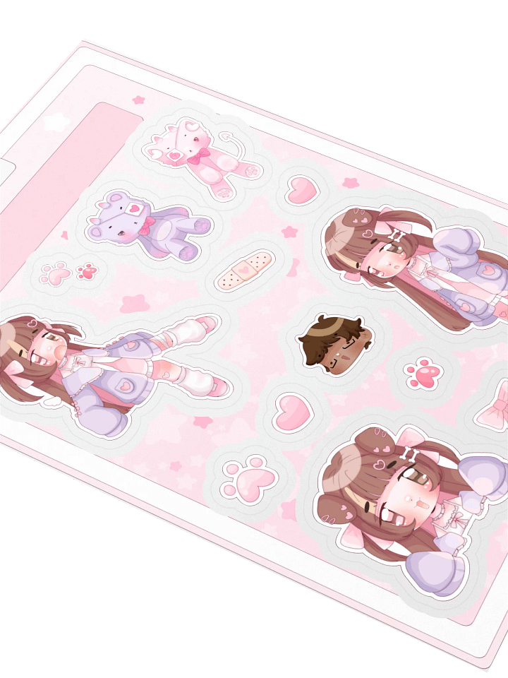 ♡ cutie sticker sheet 2 ♡ product image (2)