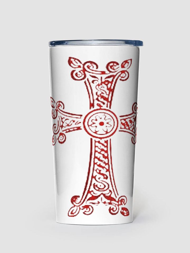 Sacred Symmetry Cross Tumbler product image (1)