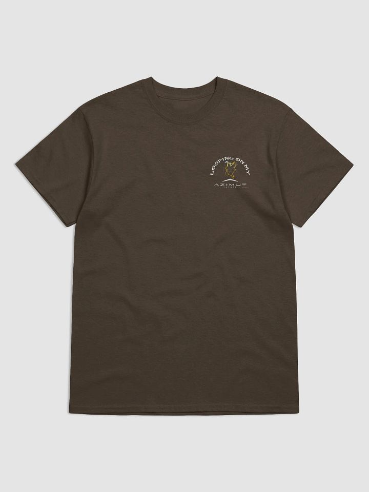 Looping On My Azimut - T-Shirt - Dark Shirt w/White Logo product image (2)