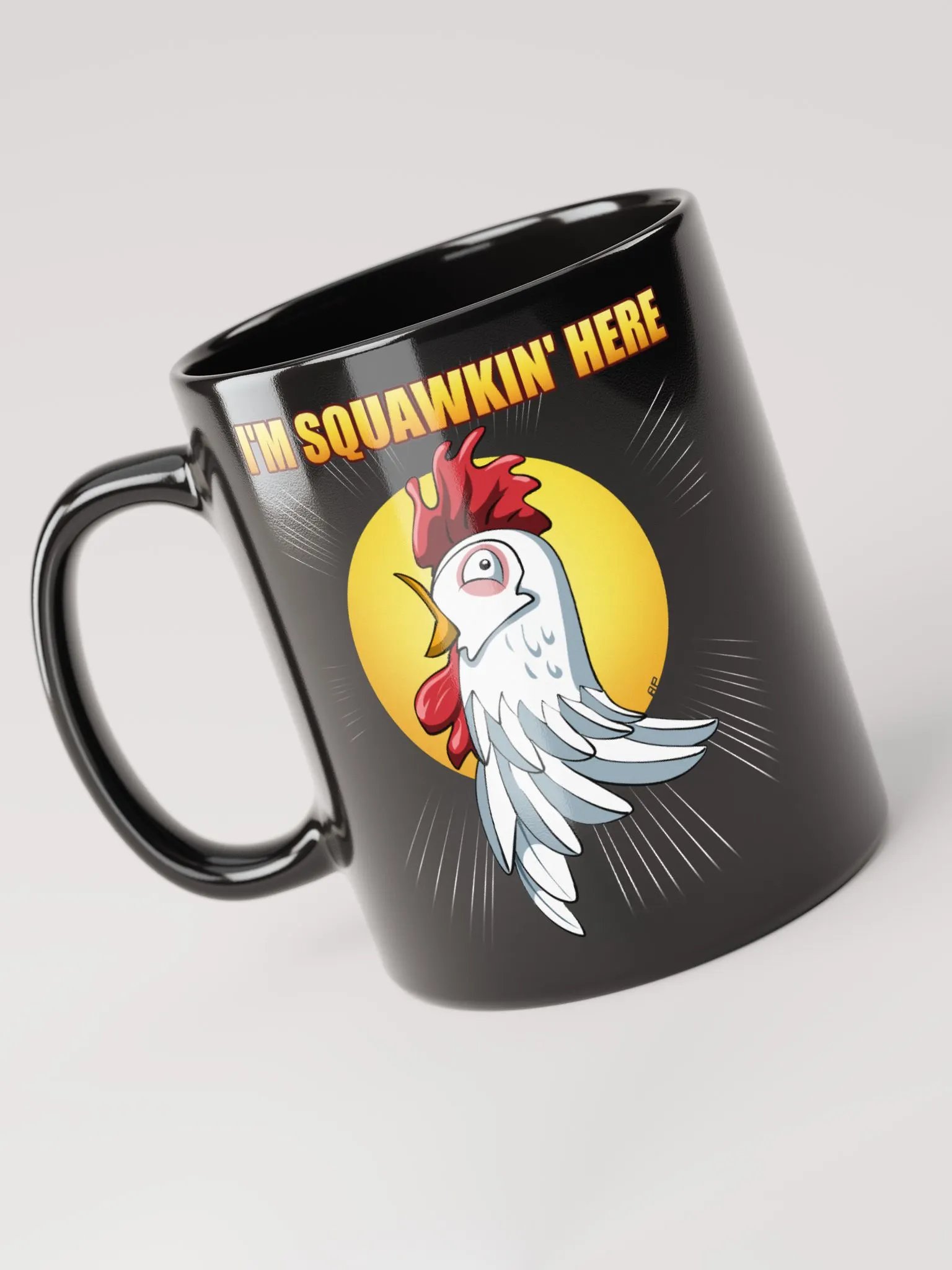 I'm Squawkin' Here (Closeup) - Mug product image (4)
