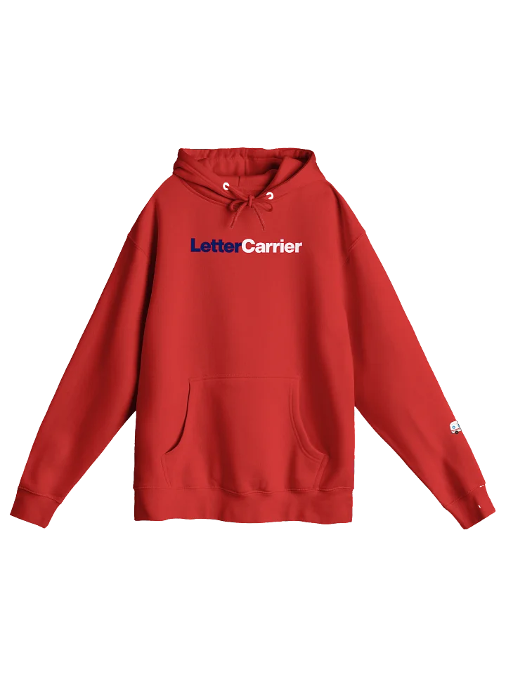 The "Letter Carrier" LLV Hoodie (RED) product image (1)