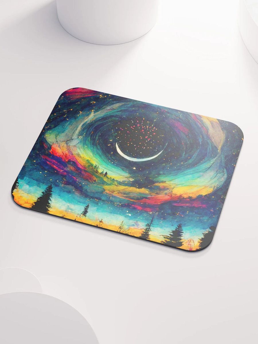 Whimsical Crescent Moon Mouse Pad product image (3)