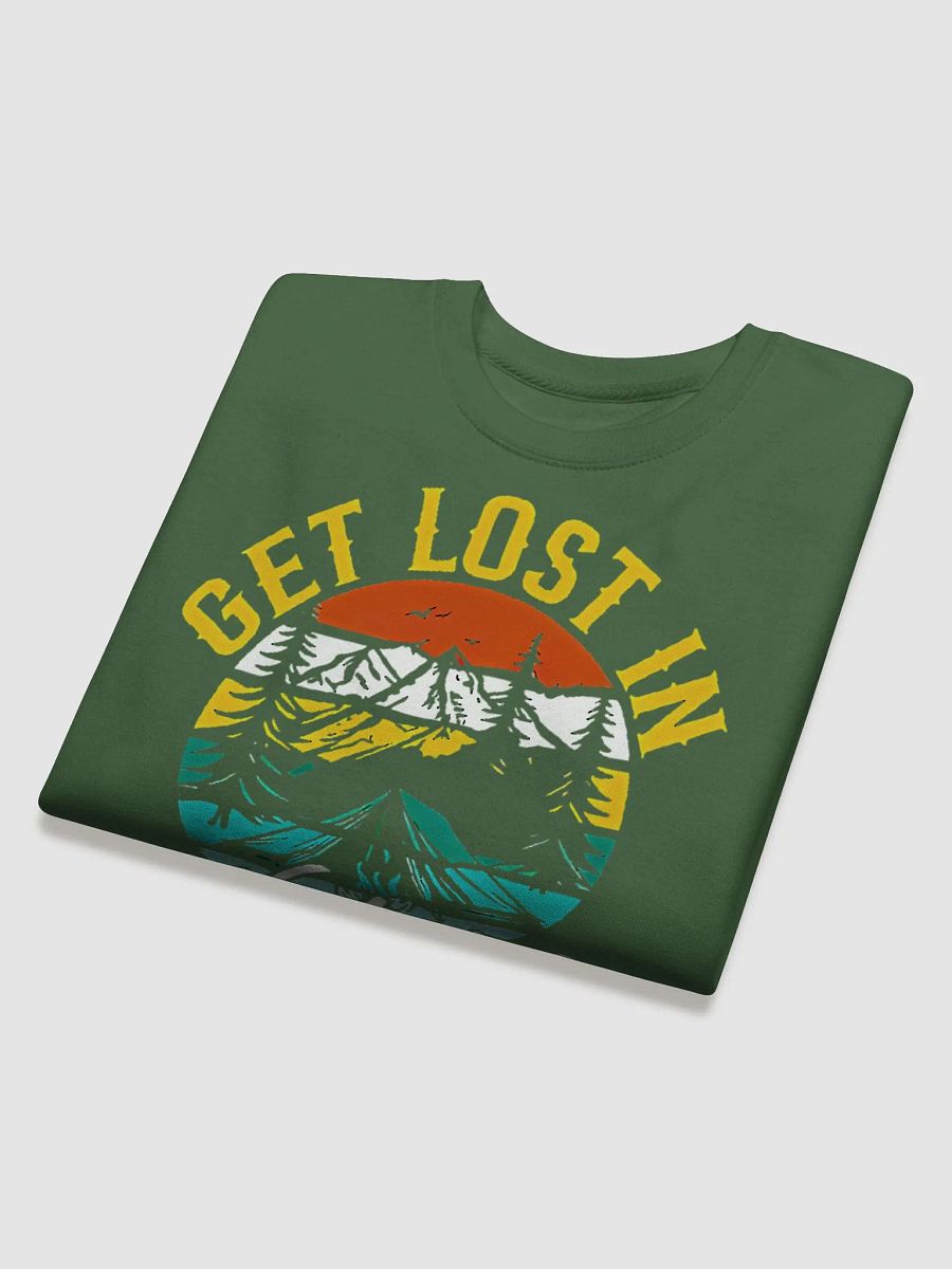 Get Lost in Nature - Retro Adventure Design with Scenic Landscape product image (3)