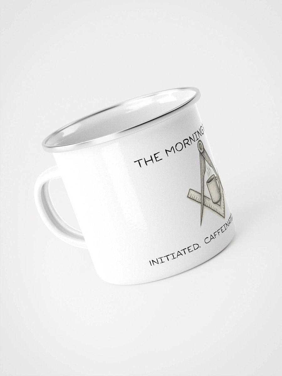 The Morning Ritual – Enamel Mug product image (2)