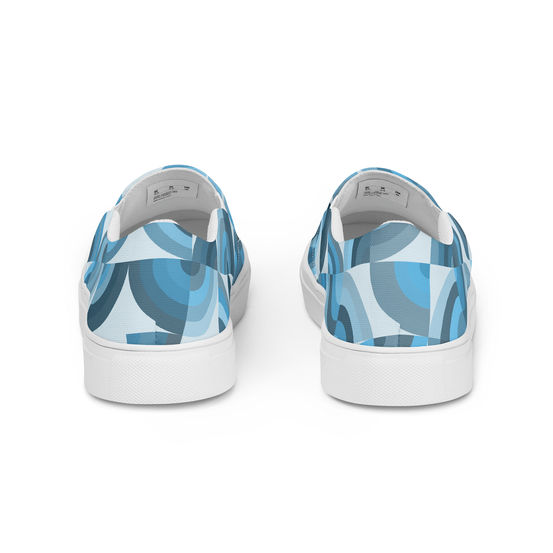 Azure Mosaic Men's Slip-Ons product image (3)
