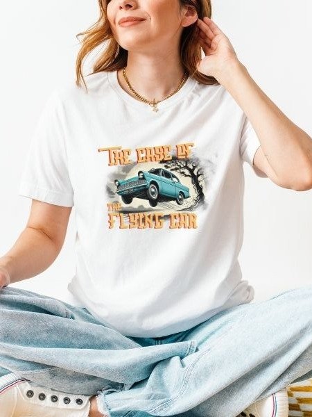 Ford Anglia Funny Vintage Pulp Mystery Harry Potter Shirt product image (48)