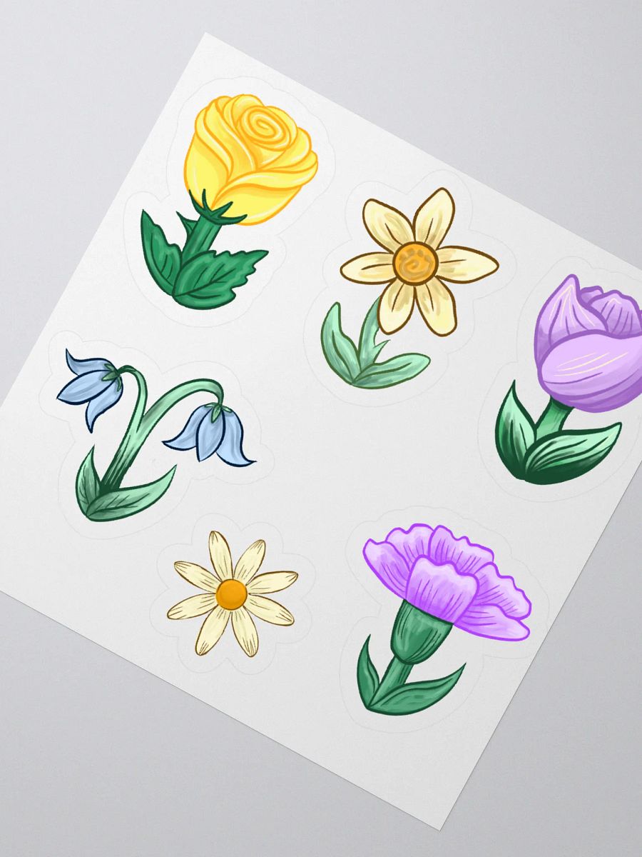 Wildflower Kiss Cut Sticker Set product image (2)