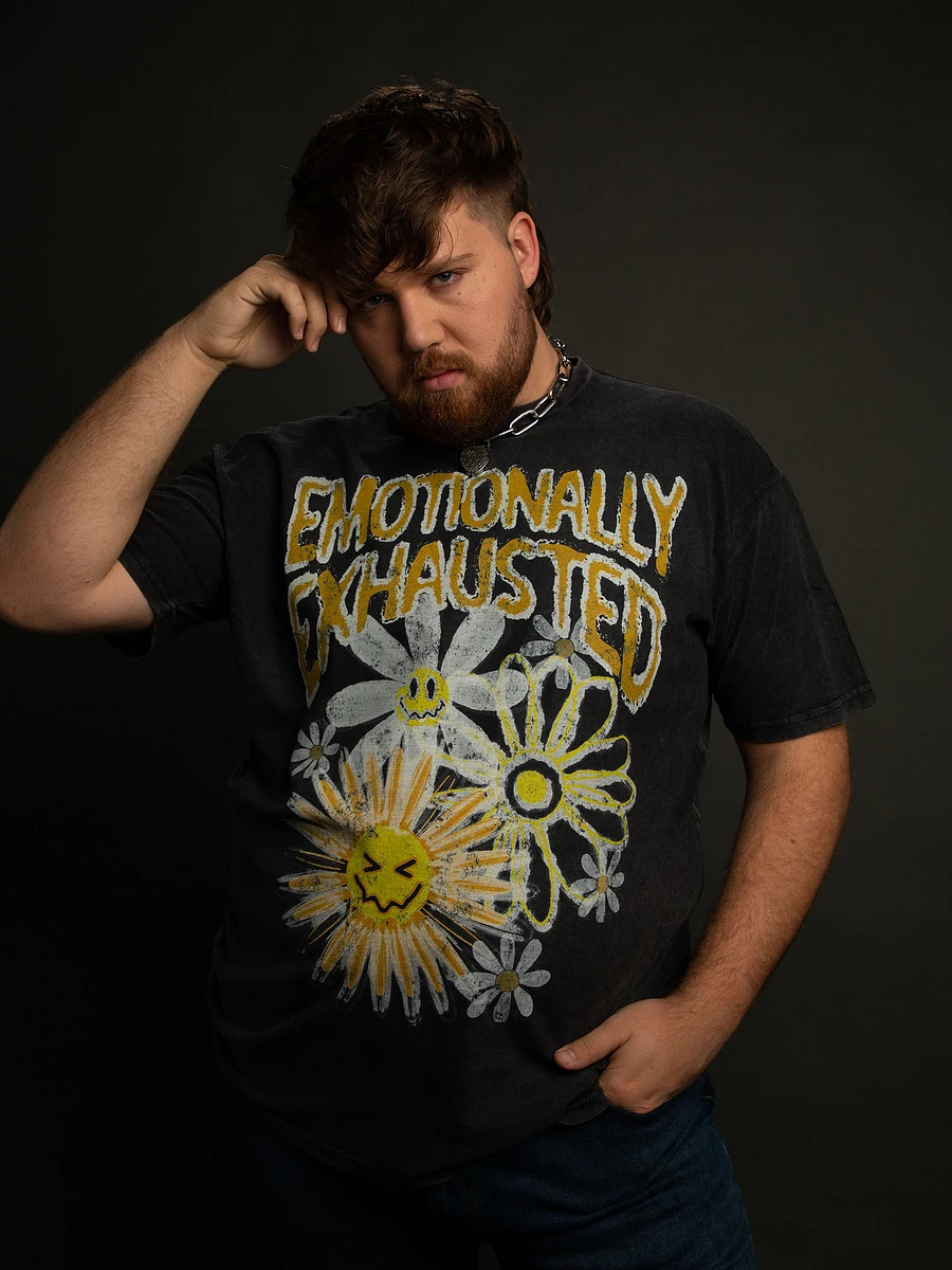 Emotionally Exhausted Flowers Tee - LOW STOCK! product image (4)