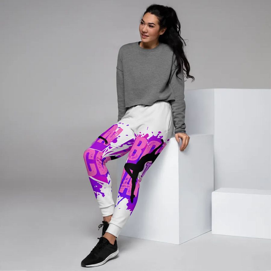 Born to Dance Her Silhouette All-Over Print Joggers product image (6)